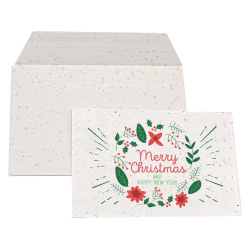 Christmas card seed paper A6 - Image 2